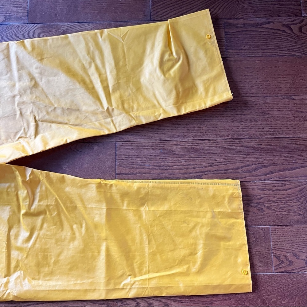 Arkon PVC Outdoors Fishing Rain Jacket Hooded Yellow Suit Waterproof Ove… - Picture 7 of 14
